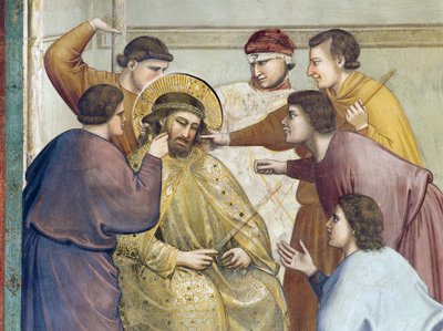 Flagellazione di Cristo, (dettaglio) di Giotto da Giotto (c.1266 1337)
