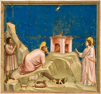 Angelo annuncia a Gioacchino che diventerà padre da Giotto (c.1266 1337)