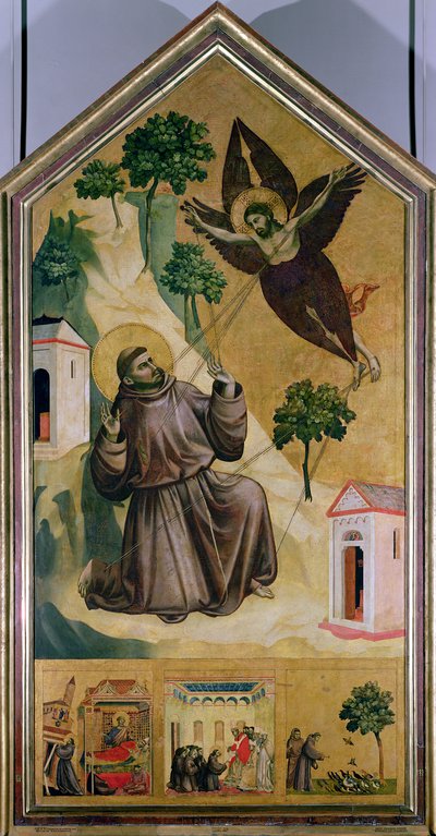 San Francesco riceve le stimmate da Giotto (c.1266 1337)