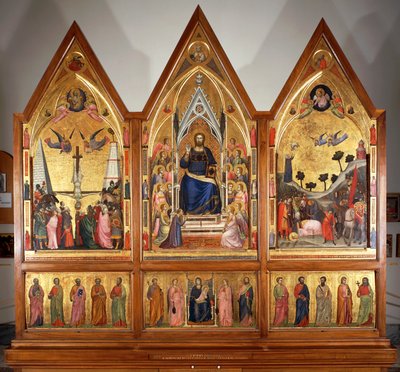 Trittico Stefaneschi (fronte, circa 1320) da Giotto (c.1266 1337)
