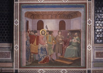 Cristo davanti a Caifa, di Giotto da Giotto (c.1266 1337)