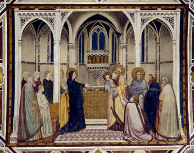 Presentazione al tempio da Giotto (c.1266 1337)