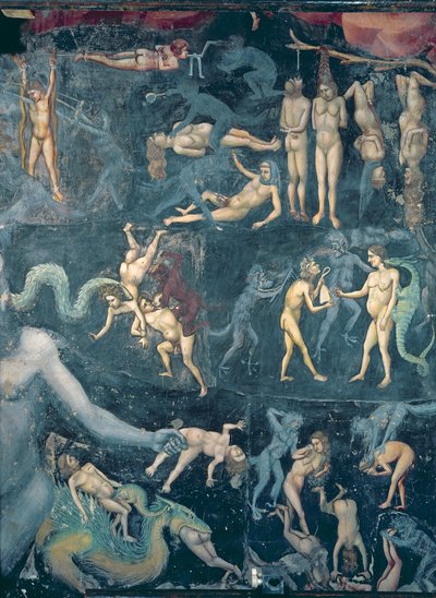 Il Giudizio Universale, c.1305 (dettaglio) da Giotto (c.1266 1337)