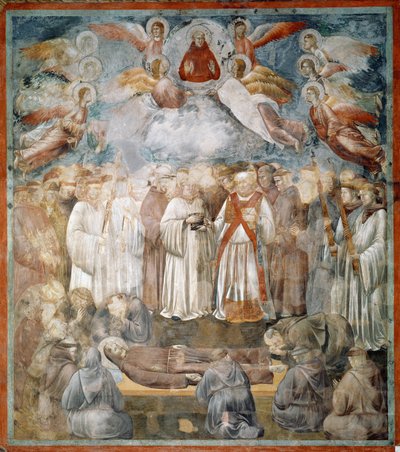 Il funerale di San Francesco d