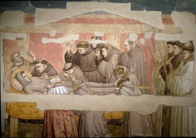Il funerale di San Francesco d