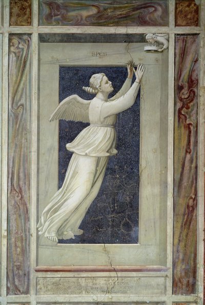 Speranza, c.1305 da Giotto di Bondone