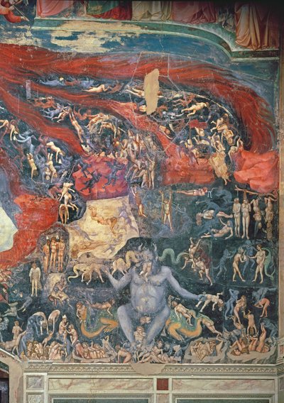 Il Giudizio Universale, dettaglio dell