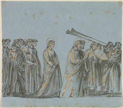 Processione nuziale di Maria e Giuseppe da Giotto di Bondone