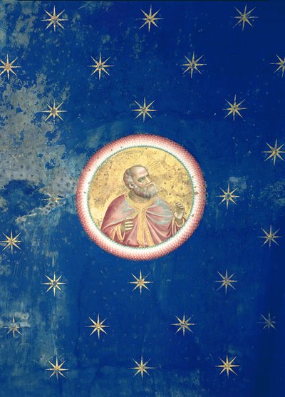 Un profeta, dalla volta del soffitto, c.1305 da Giotto di Bondone