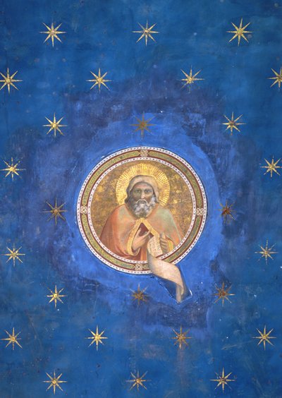 Baruch, dalla volta del soffitto, c.1305 da Giotto di Bondone