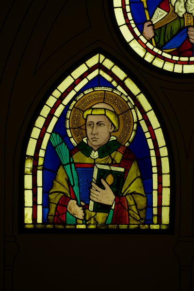 Diacono (vetrata) da Giotto di Bondone
