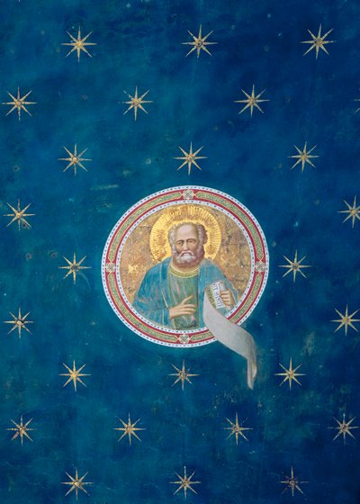 Il profeta Malachia, dalla volta del soffitto, c.1305 da Giotto di Bondone