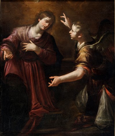 Annunciazione, prima metà del XVII secolo da Giovacchino Assereto
