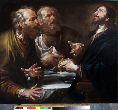 Cena in Emmaus da Giovacchino Assereto