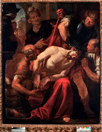 La Derisione di Cristo (Gesù deriso dai soldati) da Giovacchino Assereto