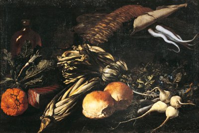 Natura morta con verdure da Giovanni Battista Ruoppolo or Ruopolo