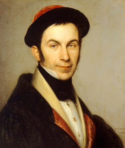 Ritratto di Guglielmo Lochis da Giovanni Carnovali