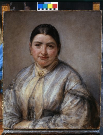 Ritratto di Benedetta Carminati Chisoli da Giovanni Carnovali