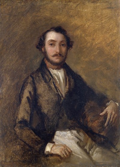 Ritratto di Gaetano Donizetti (1797-1848), compositore italiano da Giovanni Carnovali