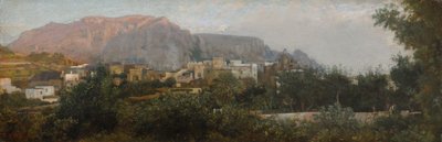 Tempo di crepuscolo a Capri da Giovanni (1826 1903) Costa