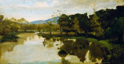 Studio per Fiume Morto da Giovanni Costa