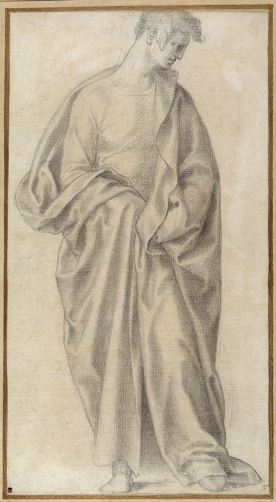 Giovane pesantemente drappeggiato da Giovanni (attr. to) Bandini