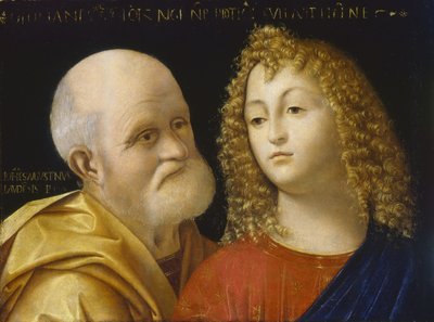 Doppio ritratto da Giovanni Agostino da Lodi