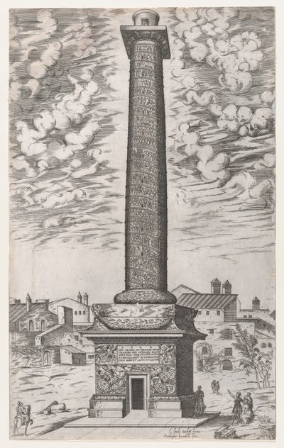 Speculum Romanae Magnificentiae: Colonna di Traiano da Giovanni Ambrogio Brambilla