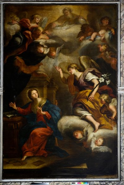 Annunciazione da Giovanni Andrea Carlone