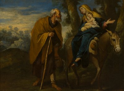 La fuga in Egitto da Giovanni Andrea di (attr. to) Ferrari