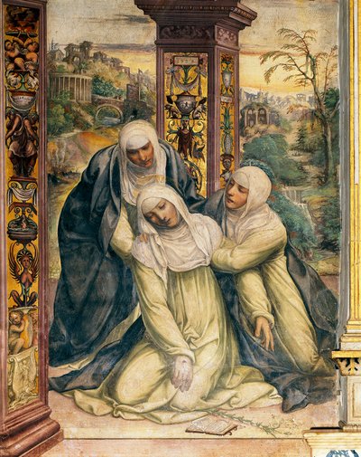 Estasi di Santa Caterina da Siena (dettaglio) da Giovanni Antonio Bazzi Sodoma
