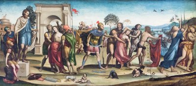 Il ratto delle Sabine da Giovanni Antonio Bazzi Sodoma
