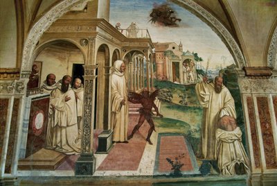 Vita di San Benedetto da Nurcia da Giovanni Antonio Bazzi Sodoma