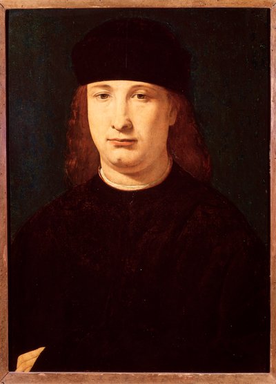 Ritratto del poeta italiano Girolamo Casio da Giovanni Antonio Boltraffio