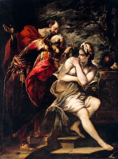 Susanna e i vecchioni da Giovanni Antonio Burrini or Burino