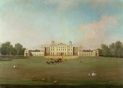 Badminton House, Gloucestershire da Giovanni Antonio Canal