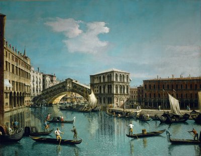 Il Ponte di Rialto da Giovanni Antonio Canal