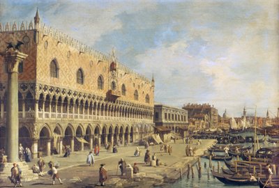 La Riva degli Schiavoni, Venezia da Giovanni Antonio Canal