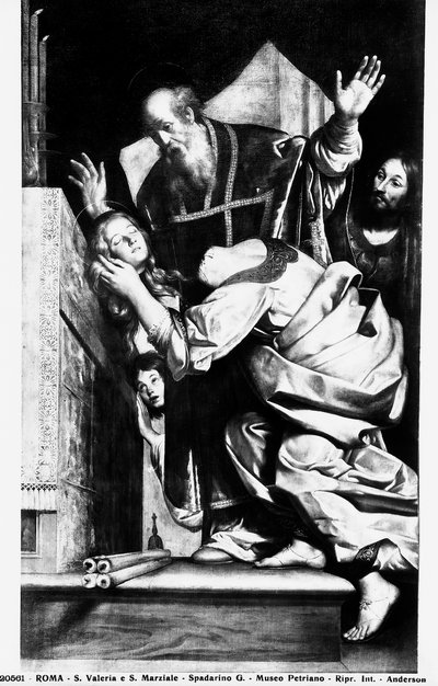 Santa Valeria e San Marziale da Giovanni Antonio Galli