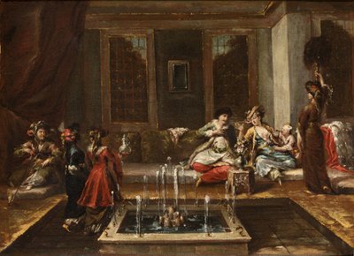 Interno armeno o scena orientale da Giovanni Antonio Guardi