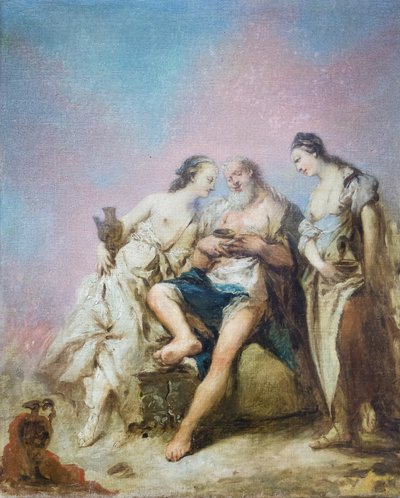 Lot e le sue figlie da Giovanni Antonio Guardi