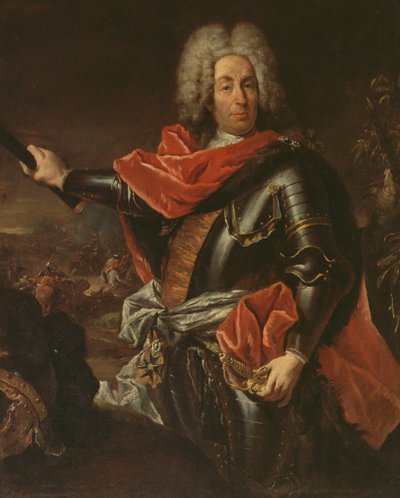 Ritratto del Maresciallo Mattia von Schulemburg da Giovanni Antonio Guardi