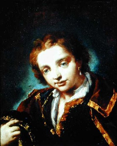 Ritratto di un giovane uomo da Giovanni Antonio Guardi