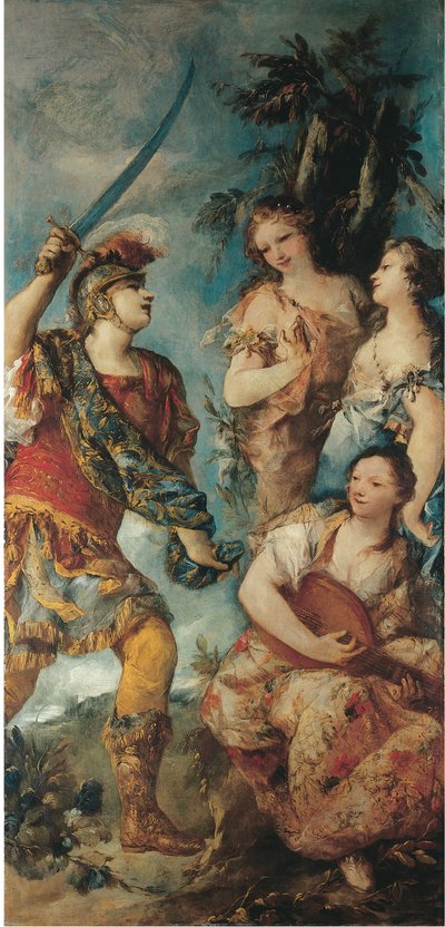Rinaldo e le ninfe da Giovanni Antonio Guardi