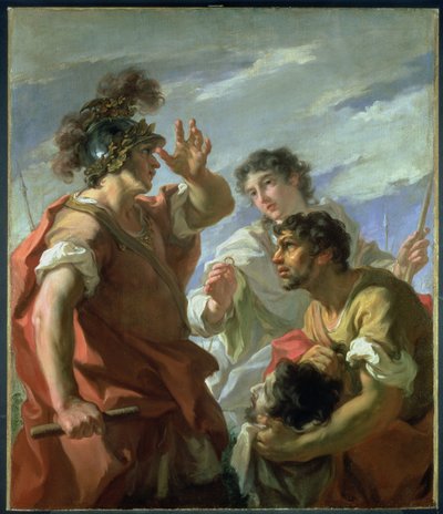Cesare davanti ad Alessandria, 1724-25 da Giovanni Antonio Pellegrini