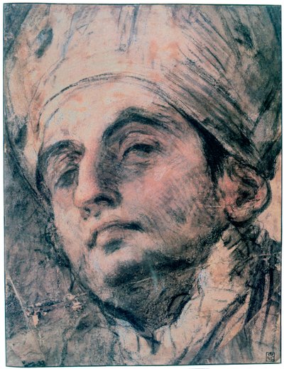 Studio di ritratto, c1676-1727 da Giovanni Antonio Pellegrini