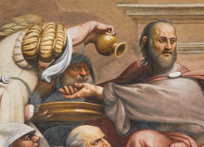Navata Centrale, Terza Campata Sud, Salita al Calvario, Il Pordenone da Giovanni Antonio Pordenone