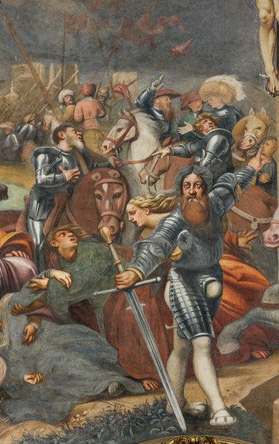 Crocifissione (dettaglio) da Giovanni Antonio Pordenone