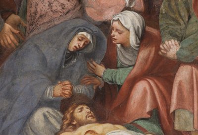 Deposizione (dettaglio) da Giovanni Antonio Pordenone
