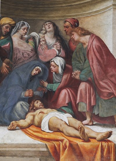 Deposizione (dettaglio) da Giovanni Antonio Pordenone